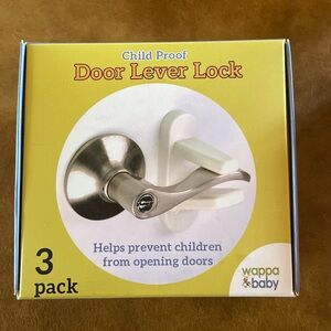 New: Child Proof Door Lever Lock (3 pack)